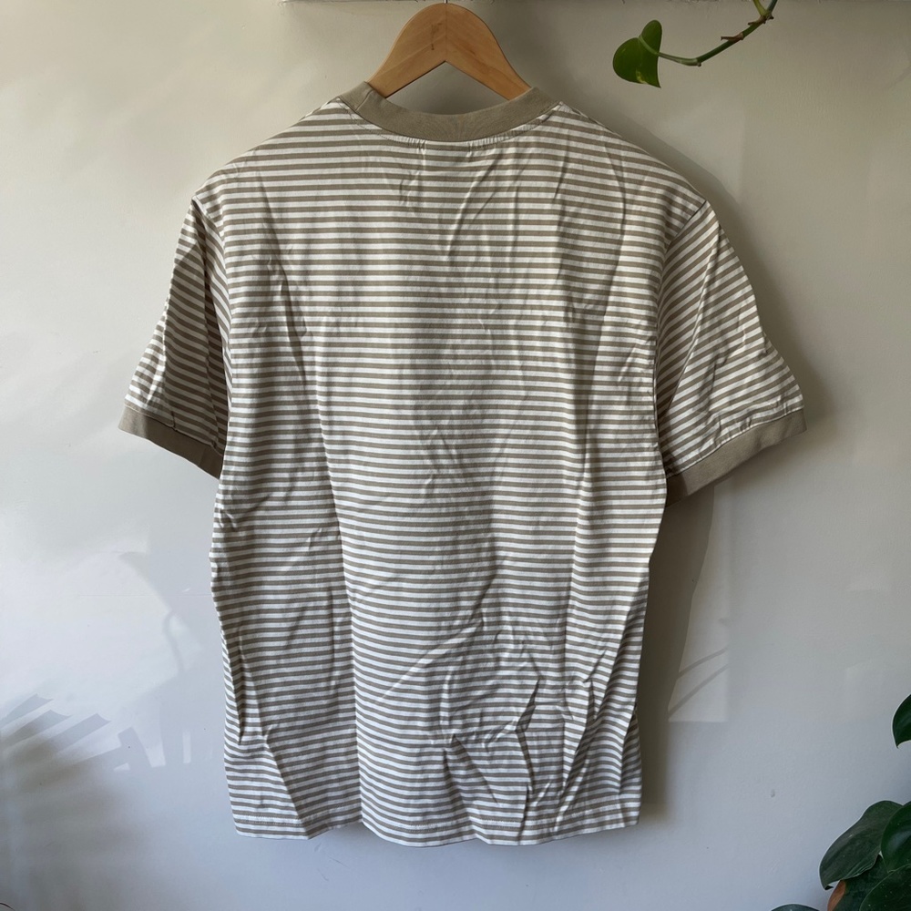BNWT Stan Ray Ringer Tee khaki/natural - Picture 6 of 7